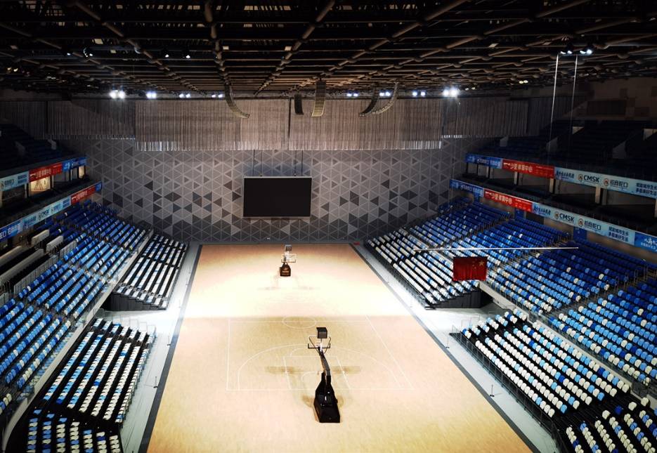 proso体育场馆工程案例——安徽合肥少荃体育中心万人体育馆专业扩声