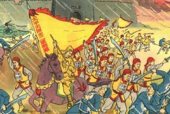 从控制力角度看:太平天国运动14年,疆域面积有多大?