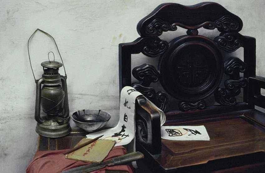 冷军画一根汤匙,一张网,一些铁钉,却卖161万,放大10倍会惊讶