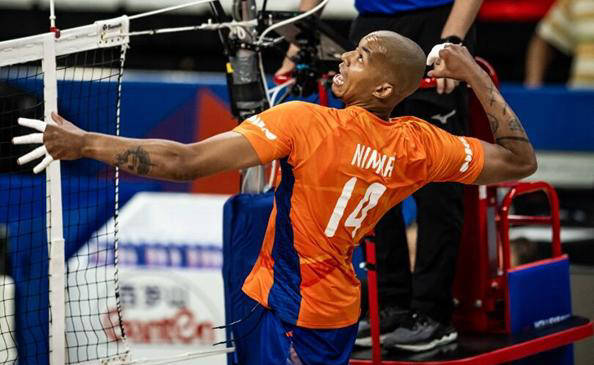 斯洛文尼亚男排3-2逆转荷兰男排_世界_联赛_比赛