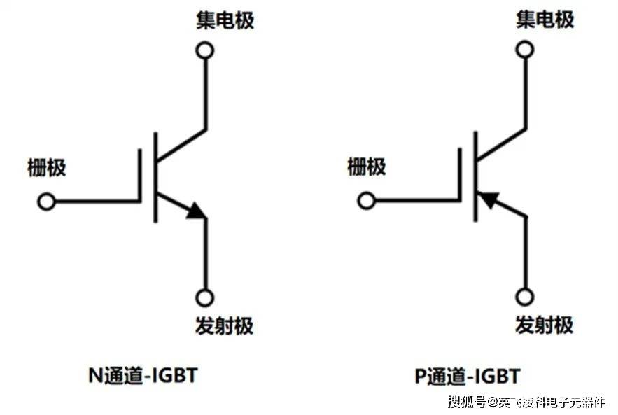 igbt电路图符号图片