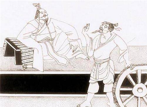 "然后轮扁就从自己拿斫木造车轮的事情说明"糟粕"的原因,斫木造车轮需