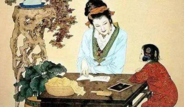 在传统的意义上,尤其是古代社会都会以父亲的教育为主,这主要是受到了