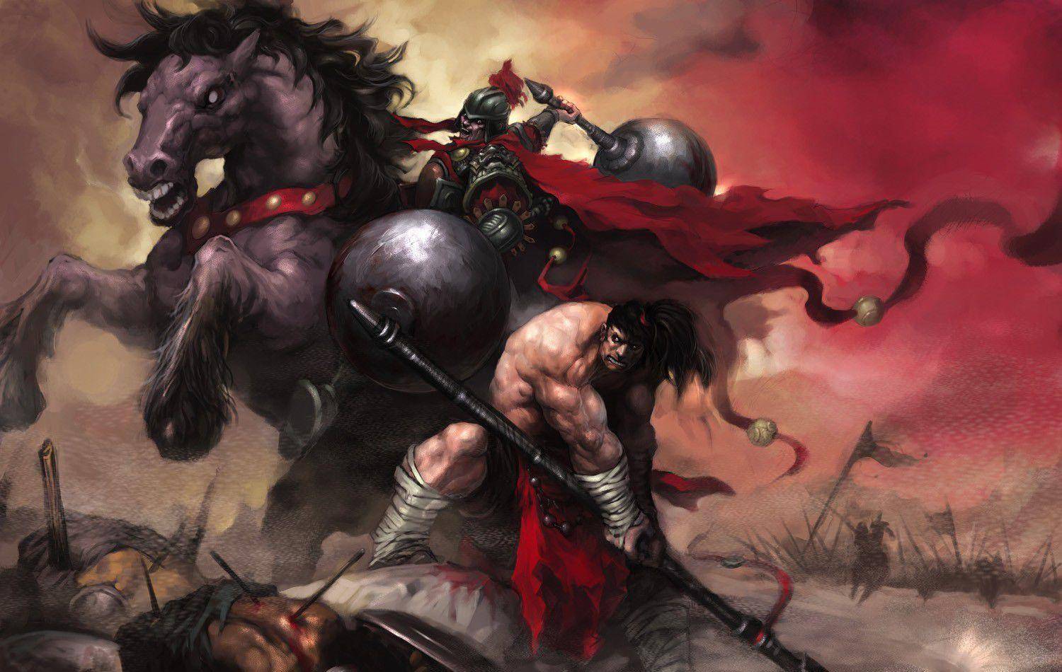 王不过项,力不过霸,将不过李,拳不过金,4个武林高手分别是谁_项羽_李