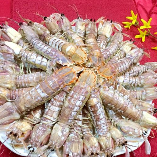 清蒸虾爬子,鲜美诱人,家庭宴客硬菜,一个接一个根本停