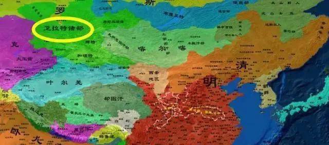 达延汗地图图片