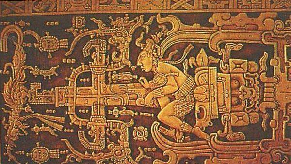 玛雅人的二维码原图图片