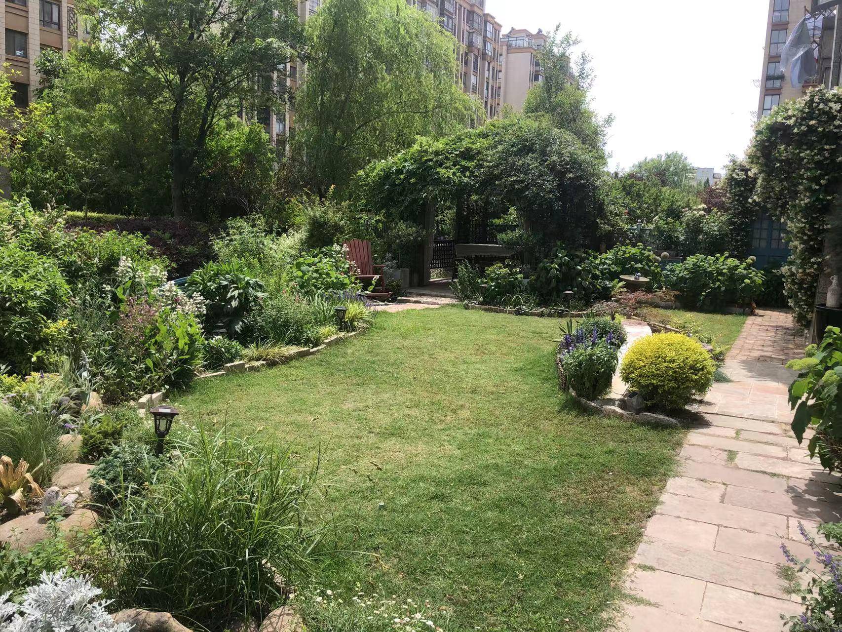 "一户造景 大家共享"探访江苏扬州市扬子颐和苑小区共享花园