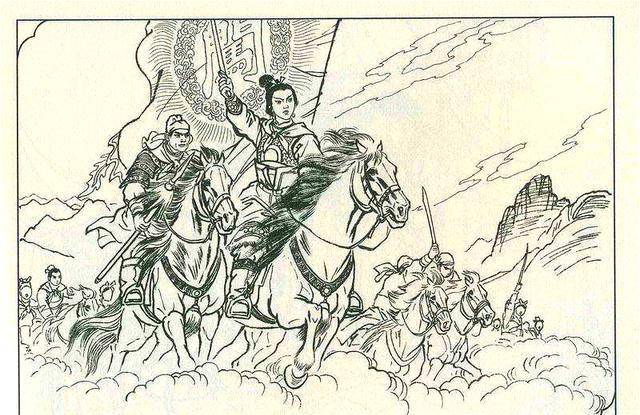 李自成死后,红娘子率领娘子军抗清,一条妙计击溃清军4万铁骑_英山_伊