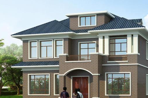 古朴典雅的乡村自建房,建一套给父母很合适