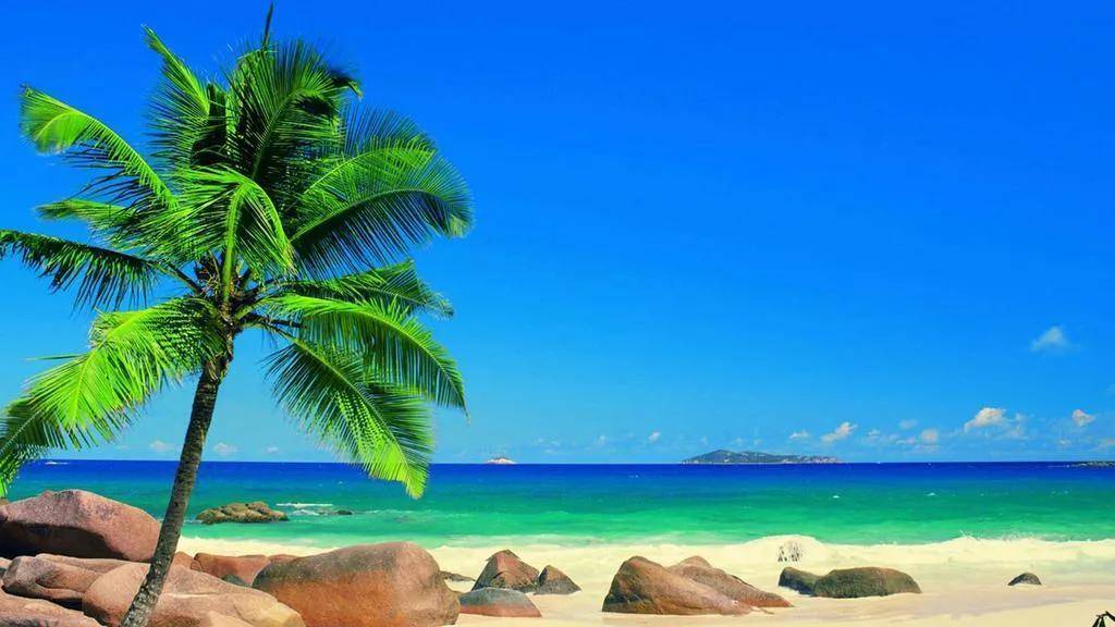 碧海蓝天,阳光沙滩,梦中向往的地方