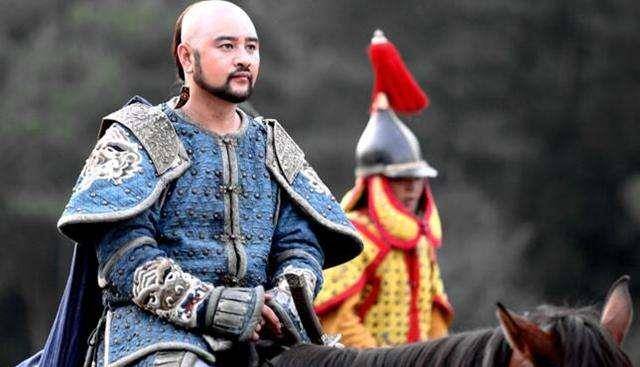 后金四大贝勒之一.