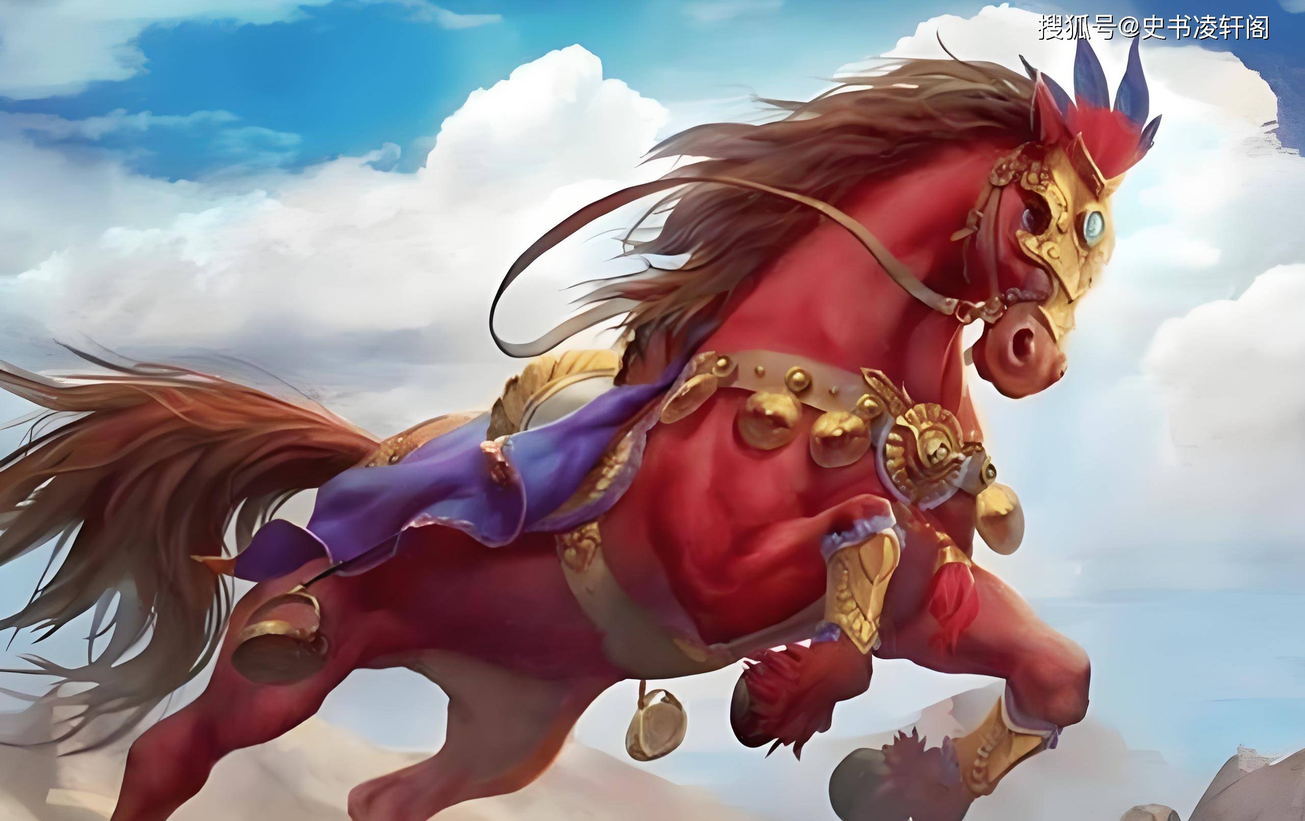 关羽冷眼观察,那匹黄骠马前蹄后蹄动作不稳,显然马蹄无力,战场上容易