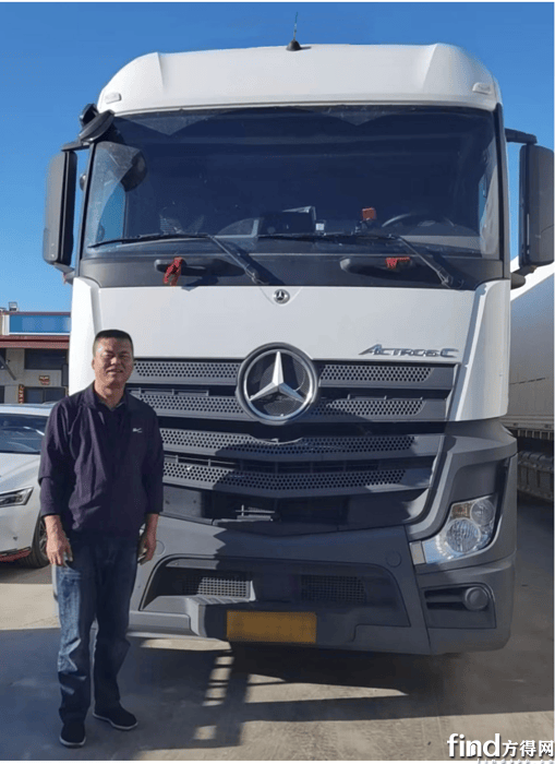 用奔驰actros c跑冷链:精挑细选 立足长远