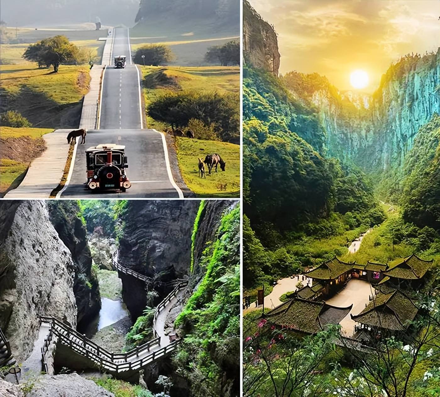 重庆旅游攻略2024景点 路线 费用最全攻略(线路大全-超详细)_武隆