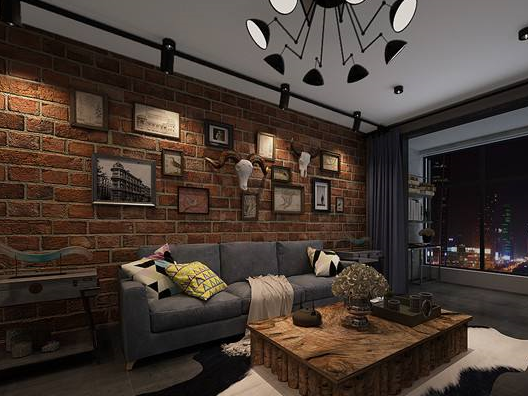 或者是奢华大气的那种装修风格,但是国外很多人喜欢的是工业风格,因此