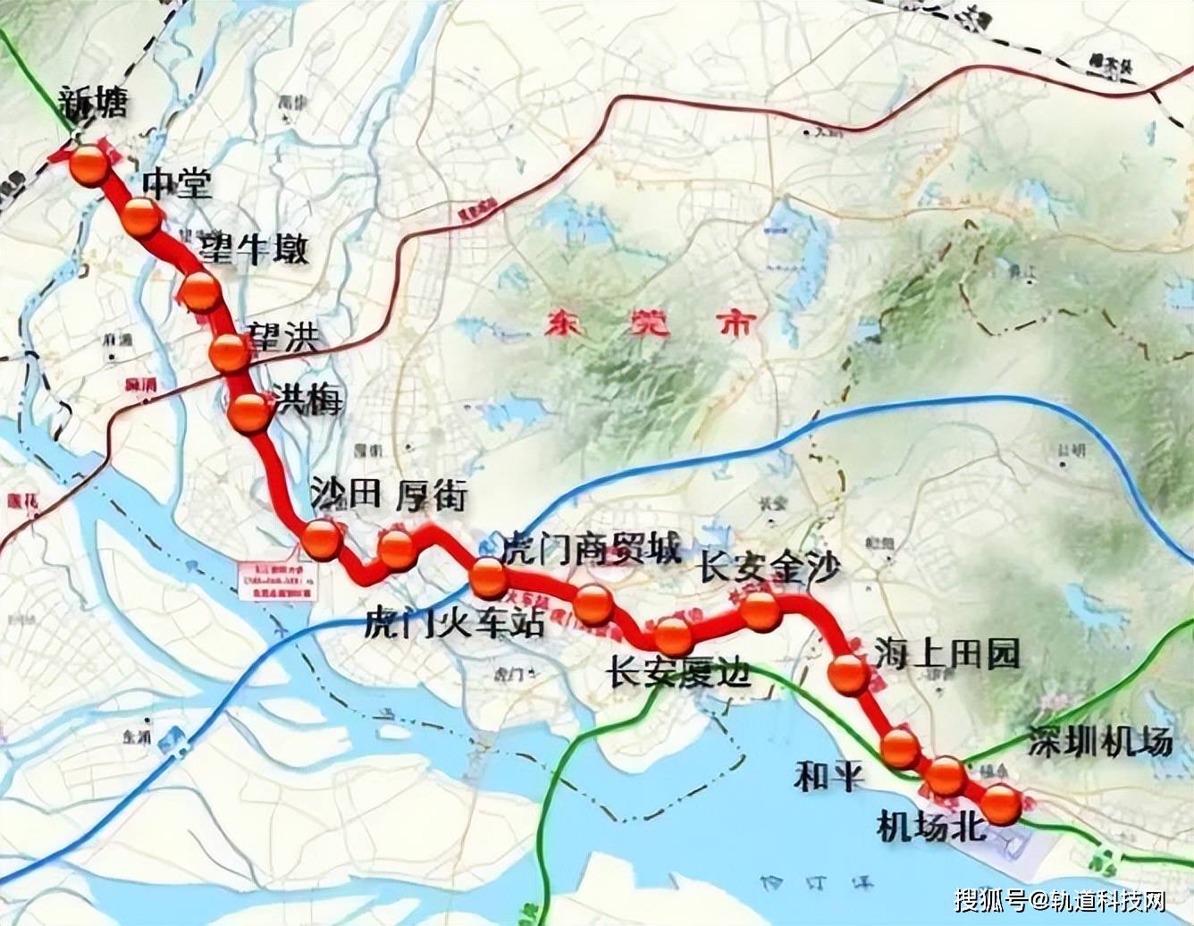 深圳地铁9月1日将接管运营穗莞深城际