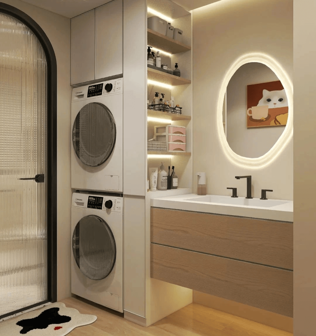 真是越用越喜欢_洗衣机_洗衣房_排水