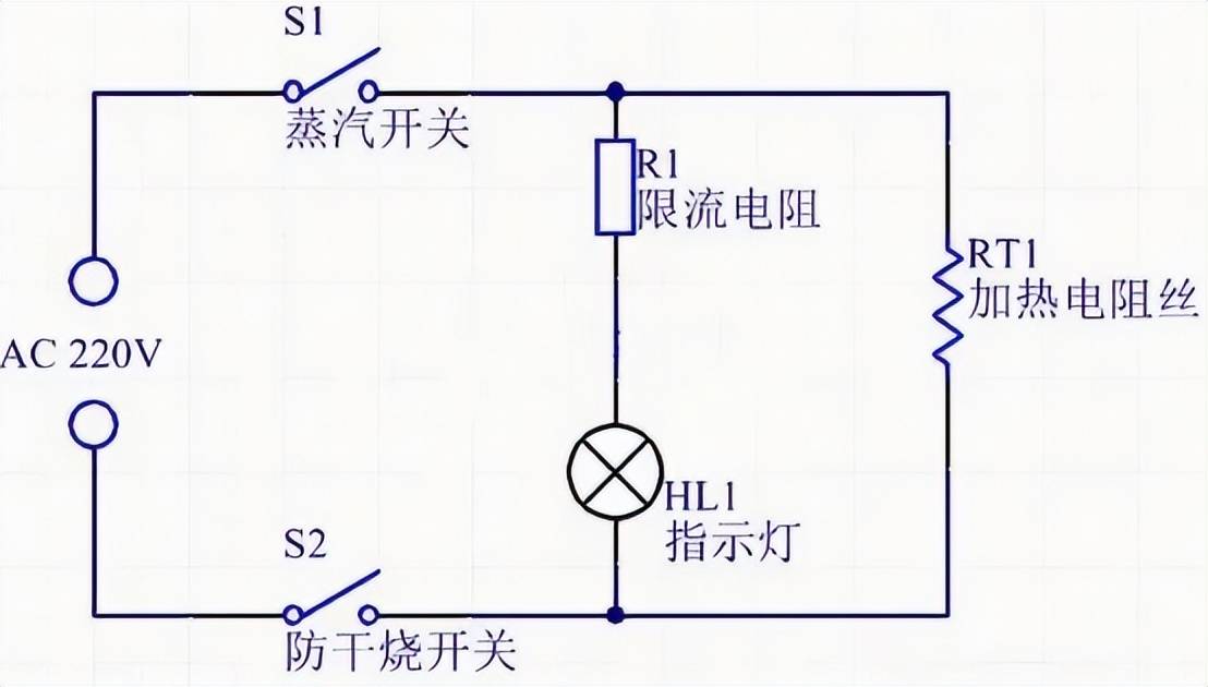 快热式电热水器电路图图片