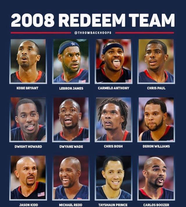 美国男篮:梦八队pk梦十队,哪支更强大?