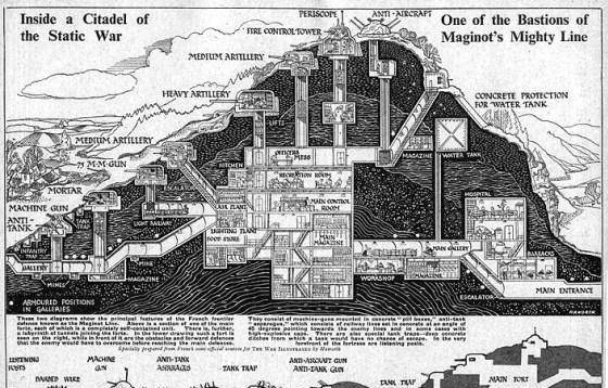二战之前法国精心构筑的马奇诺防线是一种怎样的恐怖级存在?