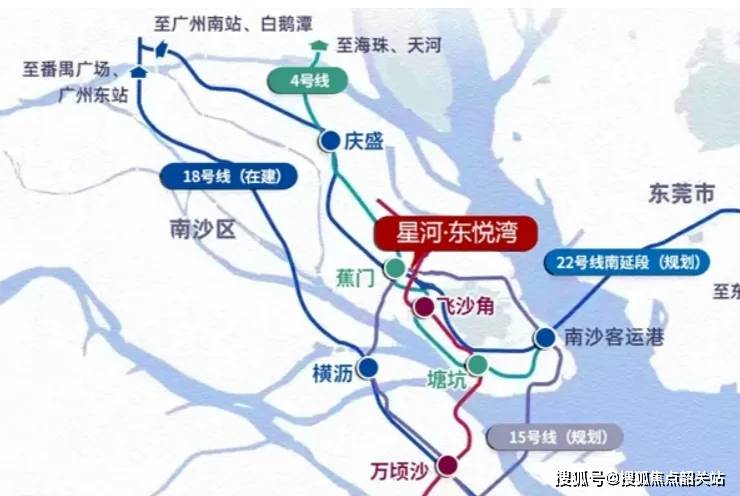 距离南沙区政府仅300米,作为区府旁唯一在售的顶级综合体项目,星河东