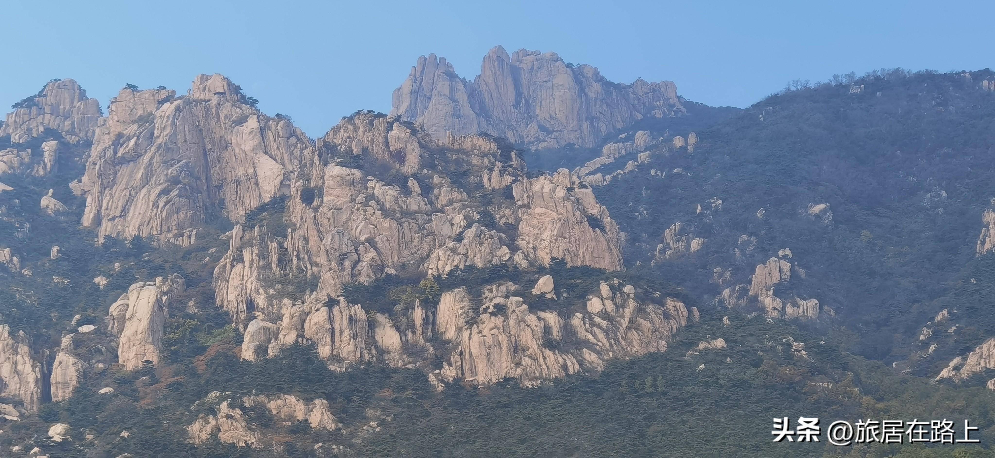 五莲山的爬山之旅,一天都玩不完