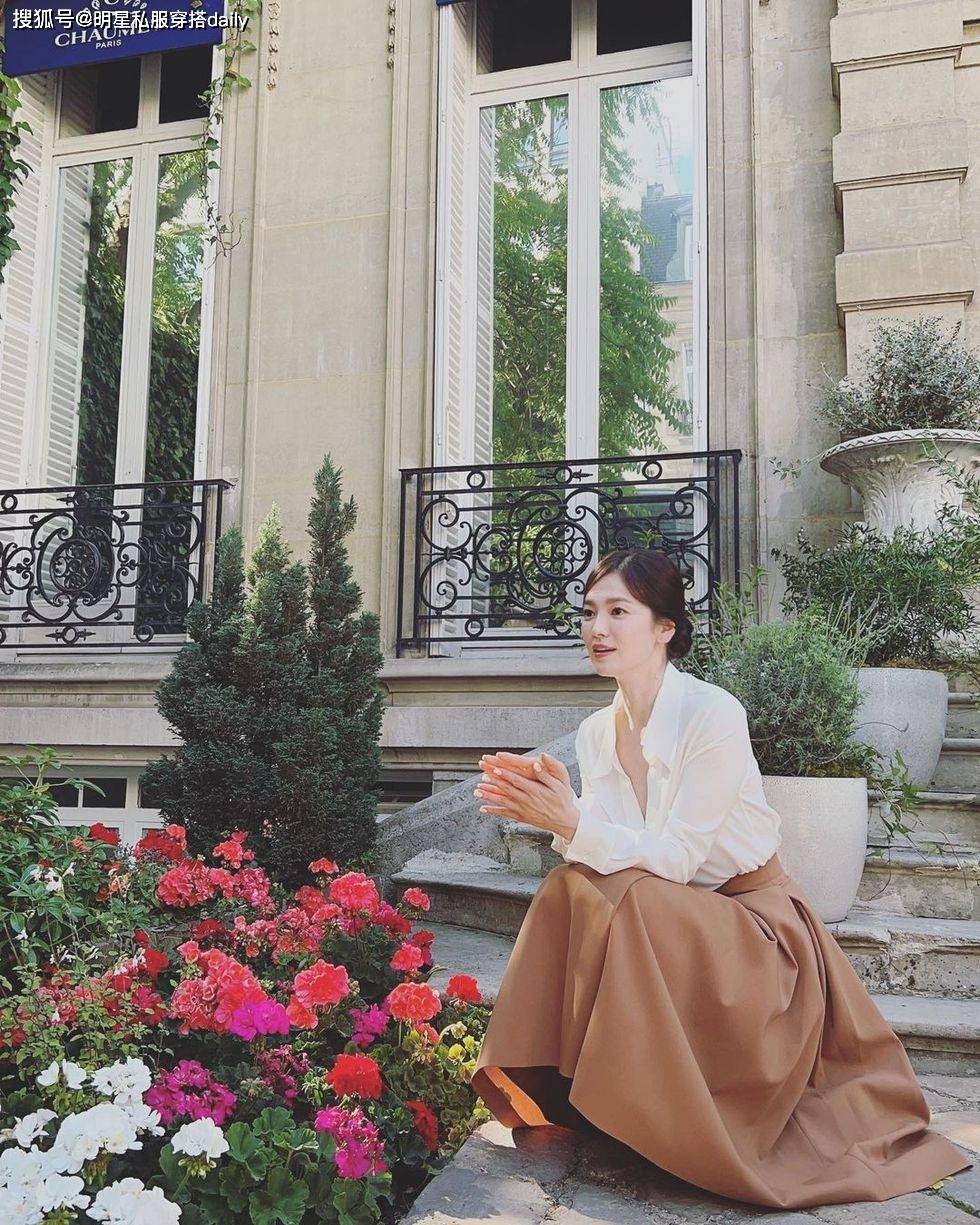 宋慧乔穿搭完全是亚洲娇小女生的完美借鉴模板!私服好实用!