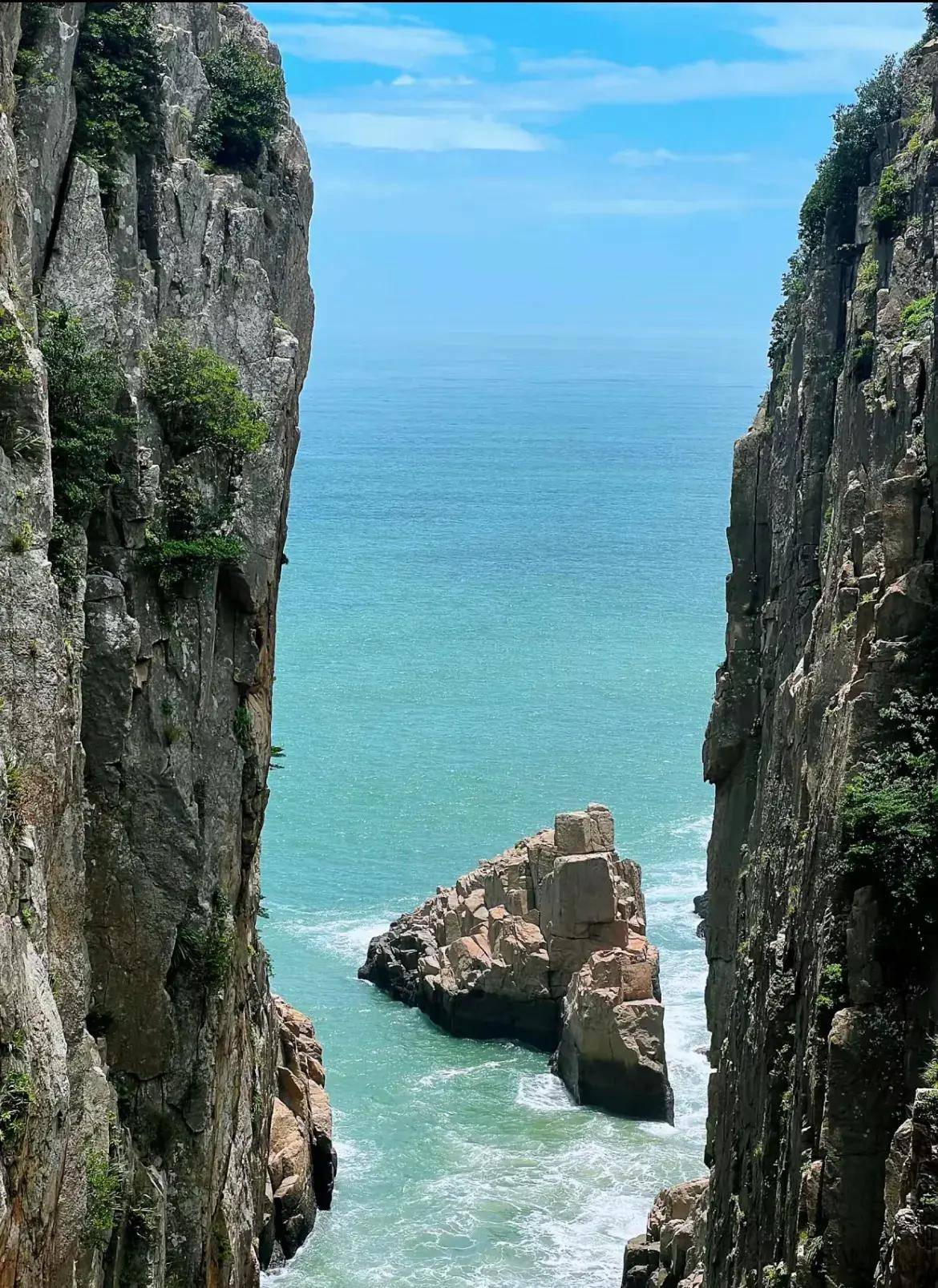 舟山最高的山峰图片