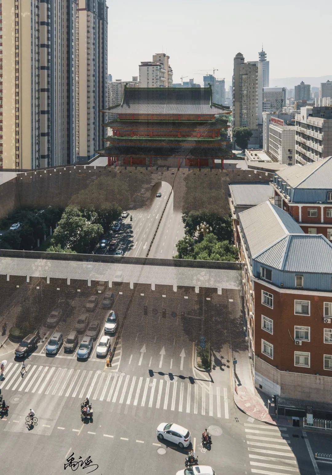 你见过明清太原府城城墙复原后的样子吗?