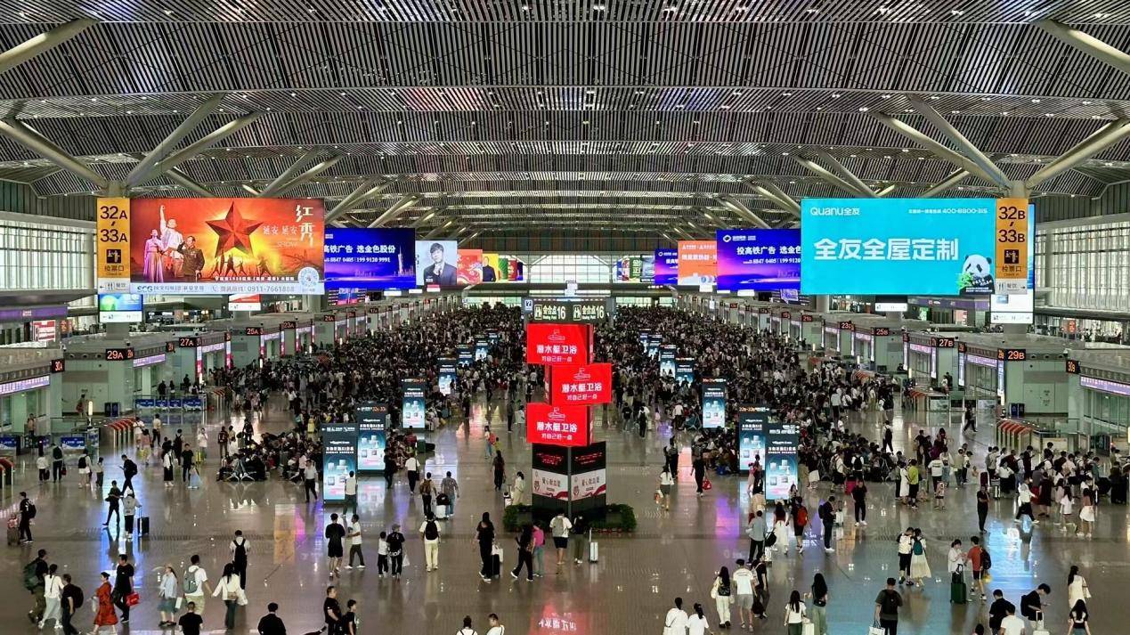 西安北站圆满完成端午节日期间客运保障任务