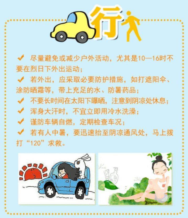 夏浓暑气盛 防暑正当时——清丰县第一实验小学夏季高温防暑温馨提示