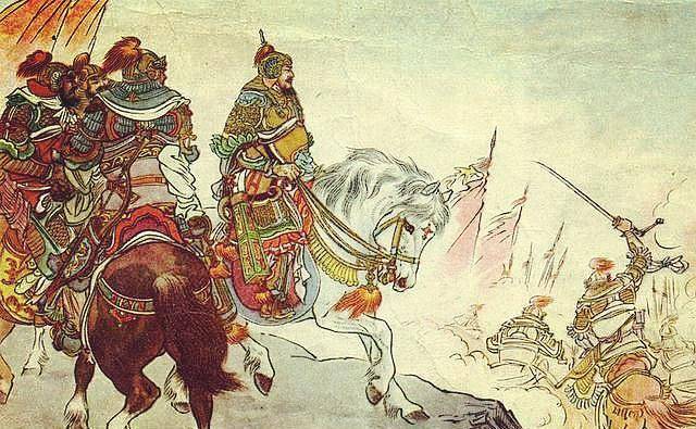 读这一句时,脑海里不禁就会浮现出千军万马前行数百里的壮阔场面,热血