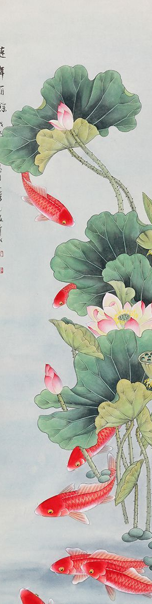 开门玄关挂什么画好呢,偷偷告诉你挂国画就是美_装饰_寓意_花鸟画