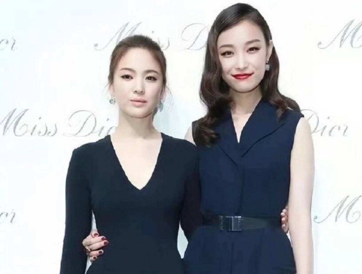 当宋慧乔和高圆圆同框,我才知道,韩流在华流面前"不值一提"