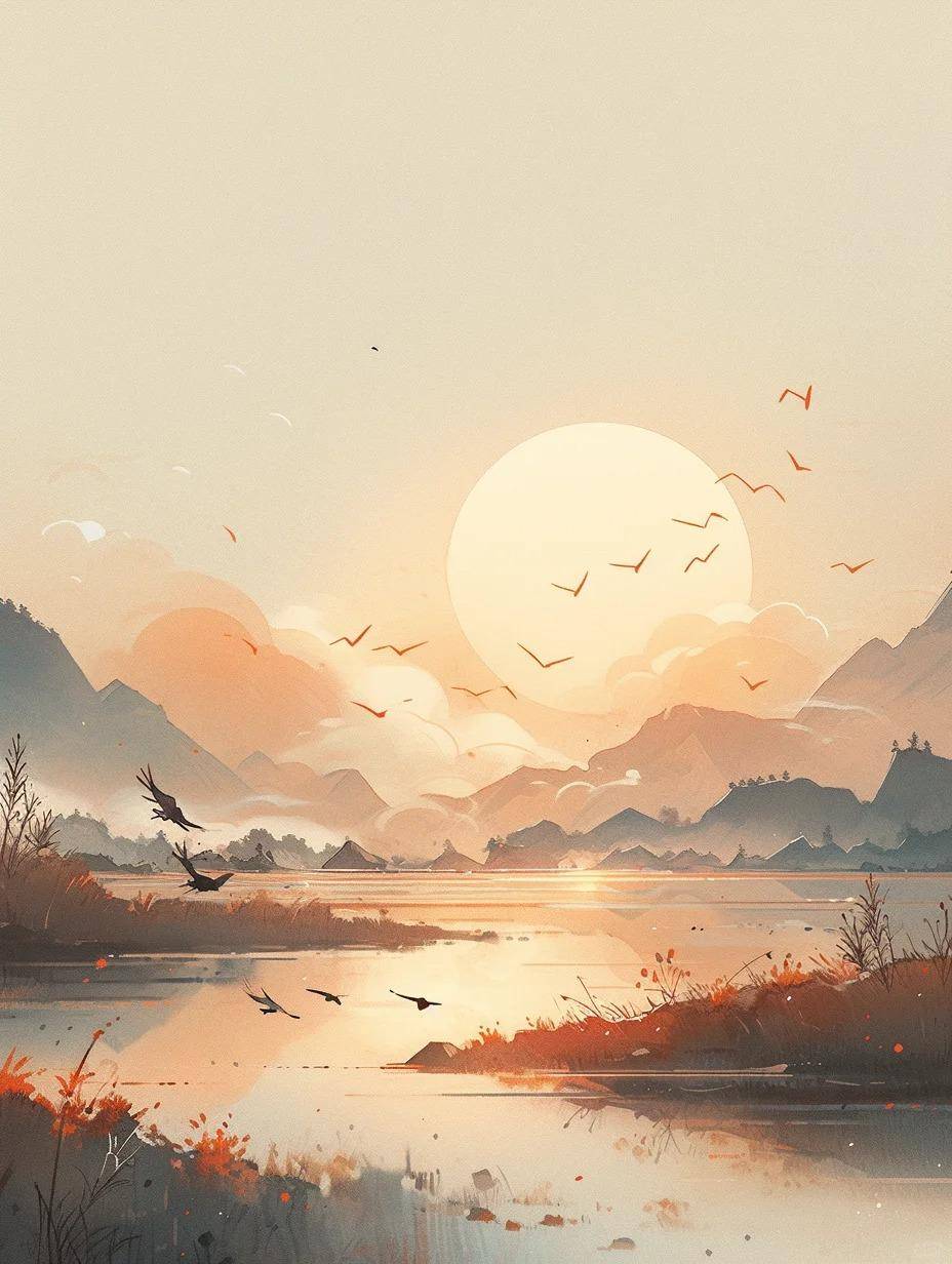 10句顶级治愈诗词,词墨交织的瞬间,邂逅生命中的心灵共振