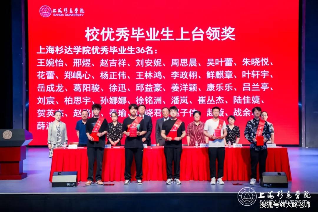 考而优分享上海杉达学院2024届毕业典礼隆重举行