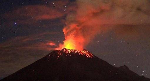 航天奇观,火山地图片