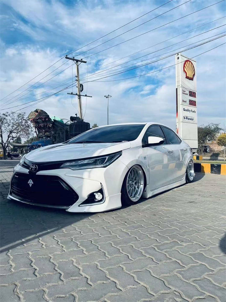 丰田卡罗拉改装airbft气动避震