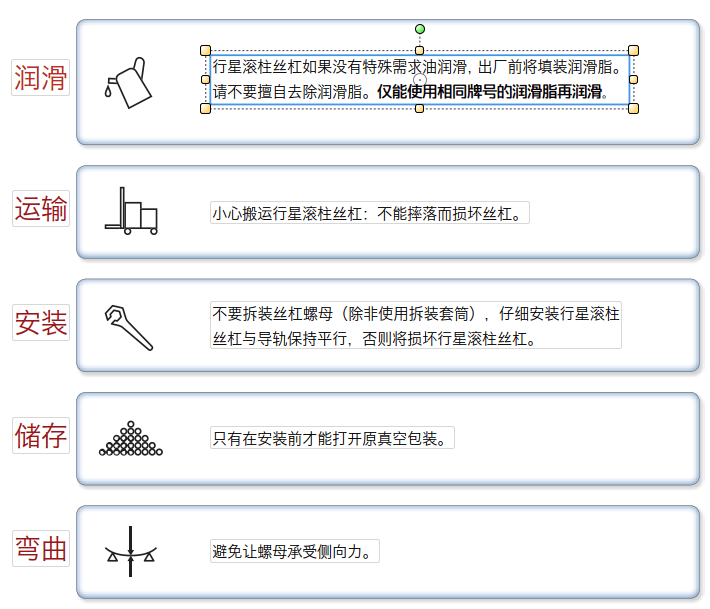 roiivis行星丝杠润滑保养 滚珠丝杠型号大全