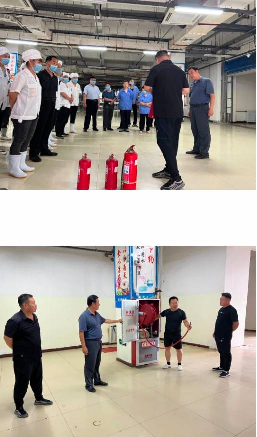 安全无小事防范进行时 衡水市冀州中学膳食处开展消防