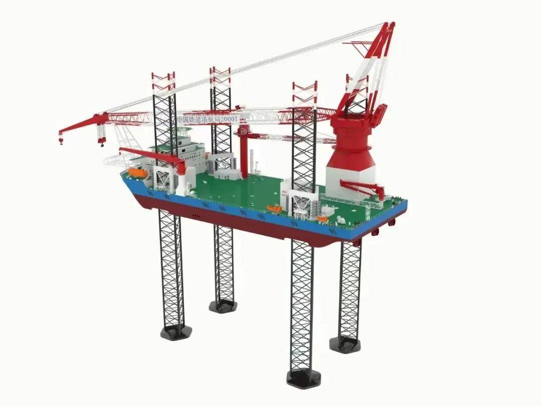 我国最新一代风电安装船下水-风电安装船造价标准
