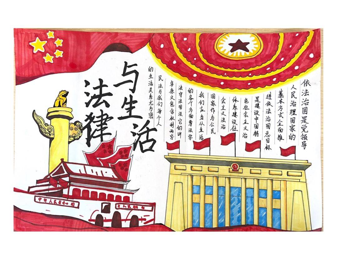 "政因有你" | 政治学科素养手抄报比赛作品展示