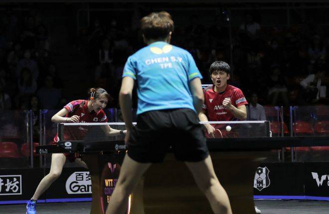 原创            张本智和双线晋级决赛！搭档早田希娜3-1战胜对手，男双3-0横扫-早田希娜赢过谁