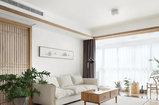 150㎡日式风格装修,原木色和白色的搭配,竟然可以这么好看!