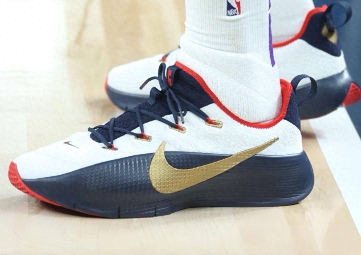 nike royalty tr 将詹姆斯的 swoosh 系列扩展到训练鞋,与他在球场