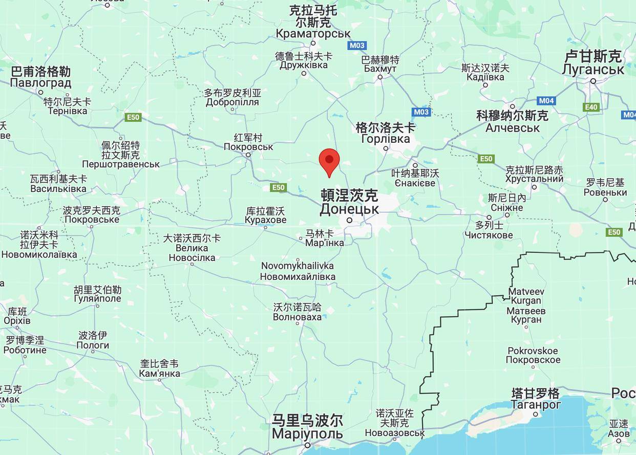 乌克兰顿涅茨克地图图片