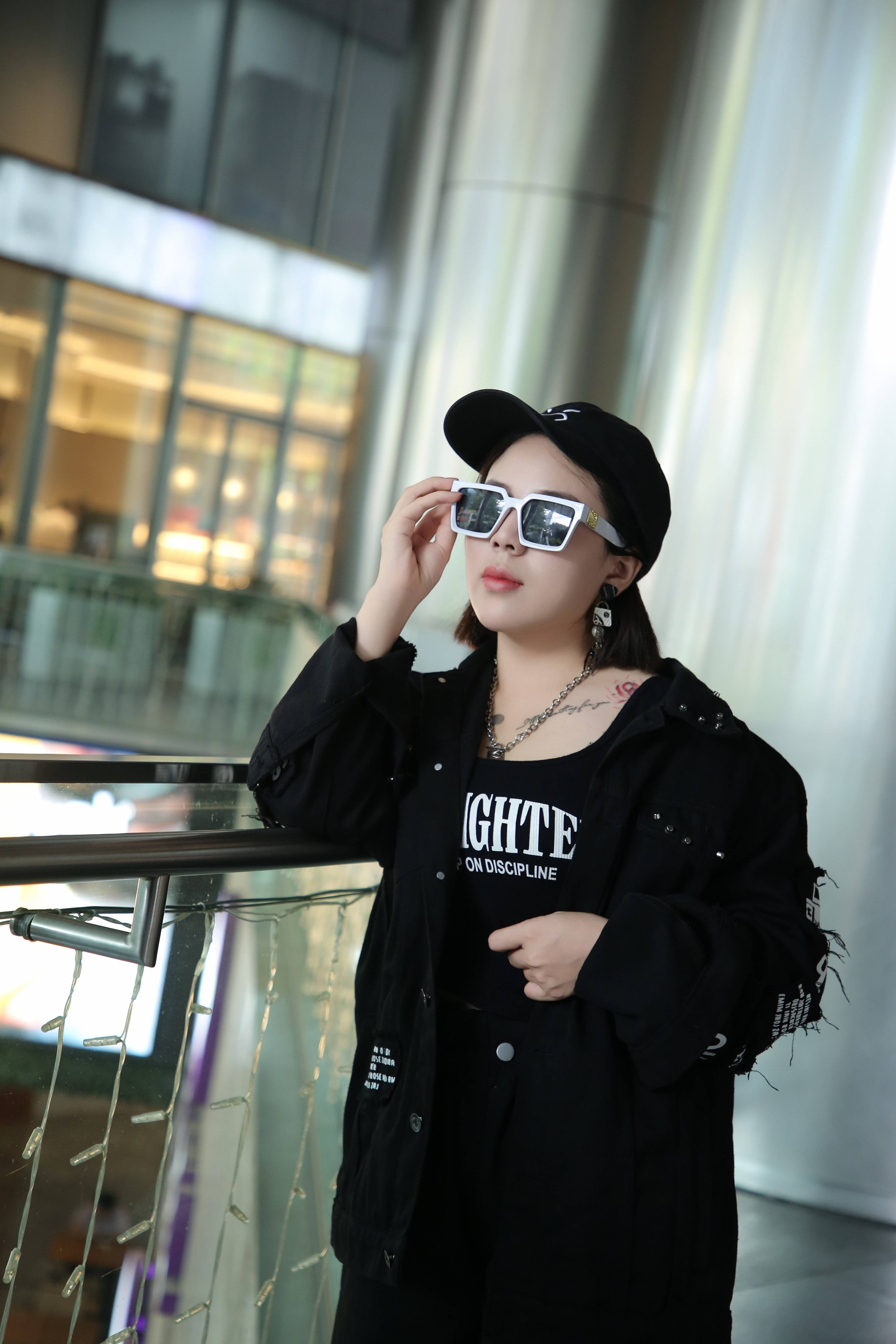 女模特陈小毛的时尚瞬间