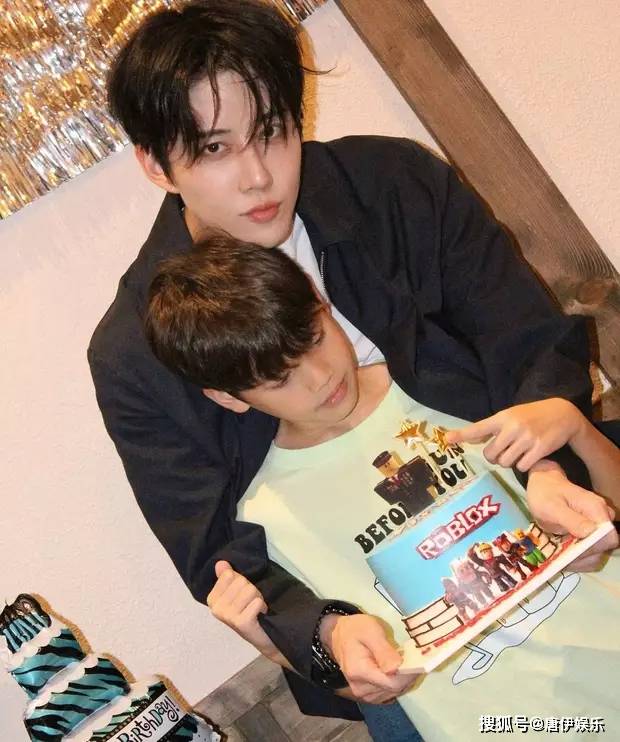 泰星mike为子庆生,十岁maxwell侧颜神似父亲,气质非凡