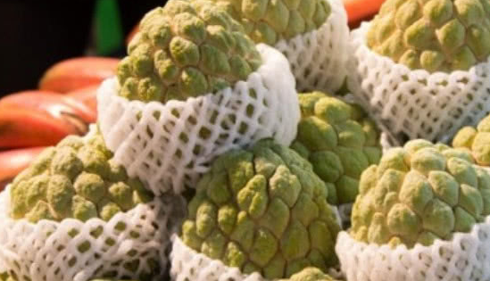 南方菜市场见到的释迦果,一斤30块果子大过拳头,看你吃过没?